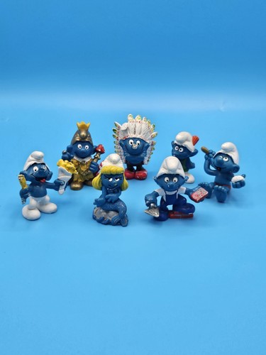 Lot figurines schtroumpfs - de,