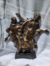 "Scène de Palestine" de Gualtiero BUSATO, fonte biface de la Monnaie de Paris