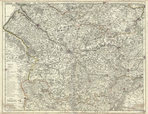 1712 isle map of the - l'isle,