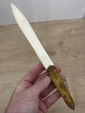 GUENARDEAU SUSSE FRÈRES Ouvre Lettre Coupe Papier Art Nouveau Jugendstil Fleurs