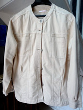 VESTE EN JEAN MARQUE CAMAÏEU  FEMME/FILLE COLORIS BEIGE ivoire Taille  L - NEUVE