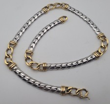 Superbe Collier Bicolore