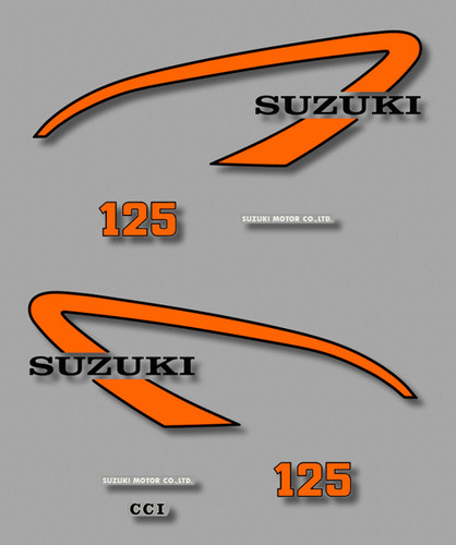 Suzuki ts125 1975 kit - suzuki, déco