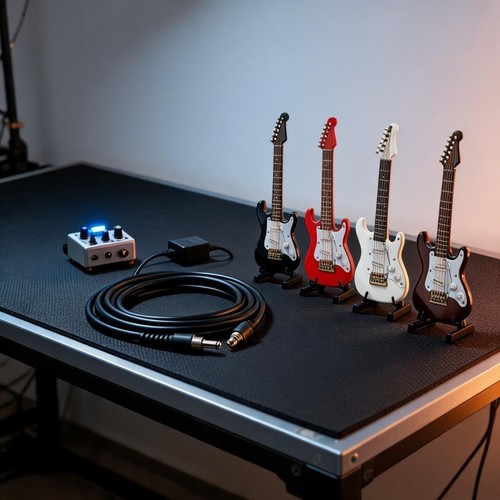 Guitare électrique miniature