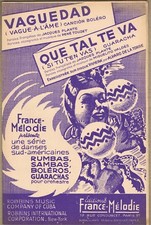 VAGUEDAD Boléro de René