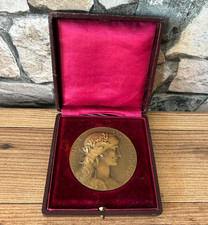 Superbe médaille commémorative bronze Syndicat Fabricants de Produits Céramiques