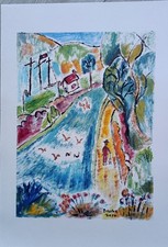 Tableau Huile signé de format