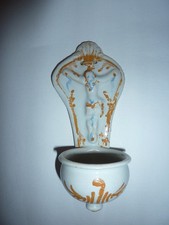 Bénitier Ancien en Céramique