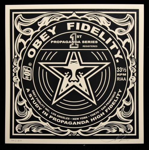 Shepard fairey party - shepard, at