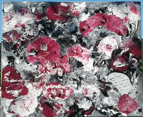 Tableau contemporain toile - tableau,