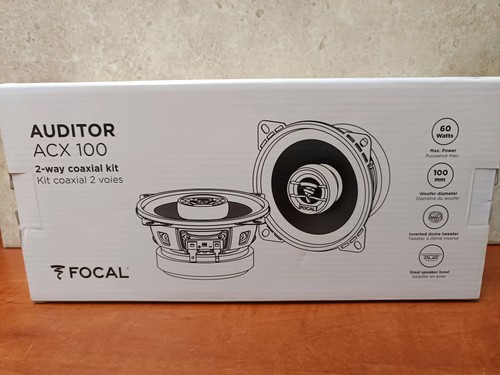 Focal auditor acx 100 kit - focal,