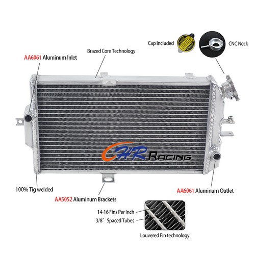 Row aluminum radiator - 3,