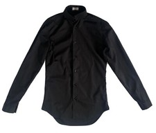 Chemise noire col inversé DIOR Homme par Hedi Slimane – Taille 37