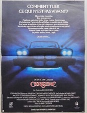 Christine affiche originale - christine,
