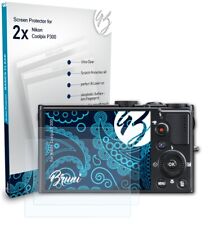 Bruni 2x Écran protecteur pour Nikon Coolpix P300 Protecteur d'écran