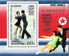 Timbre Sports d'hiver JO