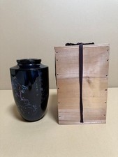 Nouveau vase en laque Raden