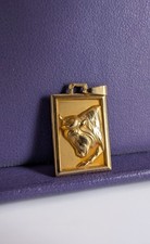 Vintage 18K Gold Taurus Medal