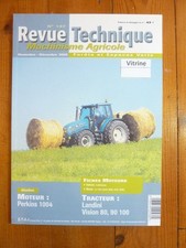 Vision 80 90 100 Revue Technique Agricole Landini Etat - Bon Etat Occasion