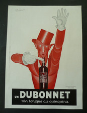 Publicite 1932 dubonnet - dubonnet, illus