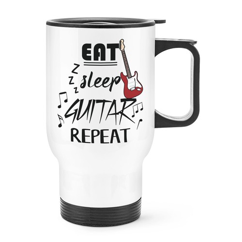 Eat sleep guitare répéter - eat,