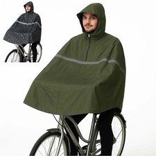 Poncho de Vélo Cape Imperméable Poncho Vêtement de Pluie Unisexe Étanche