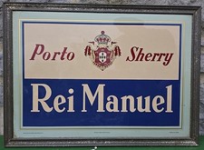 Ancienne publicité cellulit  PORTO SHERRY REI MANUEL - brasserie - vintage 1960