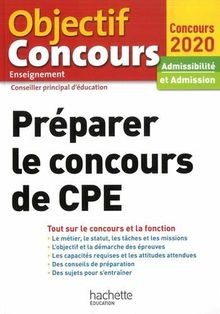 Préparer concours cpe - le, de