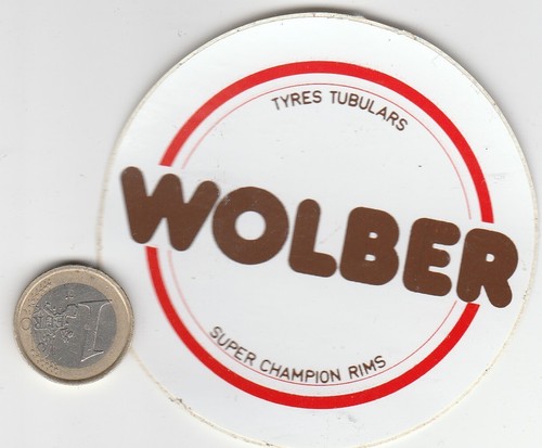Autocollants cyclisme wolber - autocollants.,