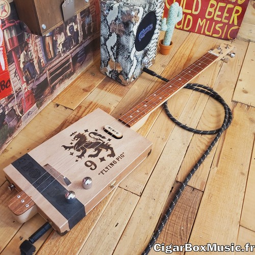 Guitare cigar box - , électrique