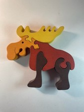 Jouet En Bois Puzzle Fais Main