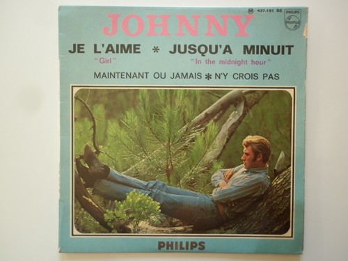 Johnny hallyday 45tours - johnny,