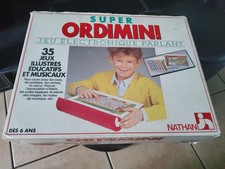 Super Ordimini / Nathan 1987 / Jeu Éducatif Électronique Parlant / fonctionnel