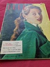 MAGAZINE DE MODE ANCIEN ELLE