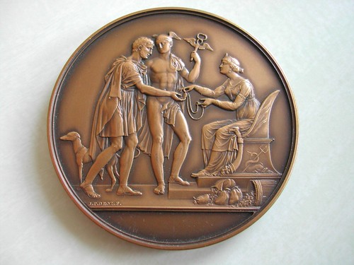 Médaille bronze georges - bronze,