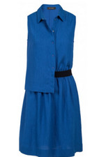 COP COPINE ETE 2018 : robe asymétrique modèle LAGU 38 bleu prix 135€ (-40%)