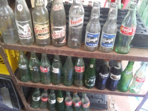 Misc vintage soda bottles - 4, misc.