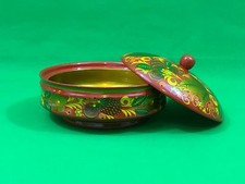 Beurrier en bois D14cm H8cm