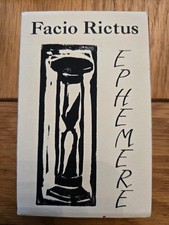 RARE CASSETTE DEMO TAPE AMBIENT ELECTRO FACIO RICTUS EPHEMERE OG FR MINIATURE EX