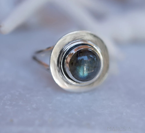 Bague pierre précieuse - , en