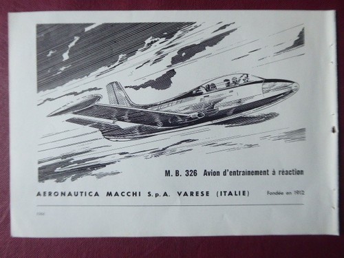 1957 pub aeronautica macchi - aeronautica,