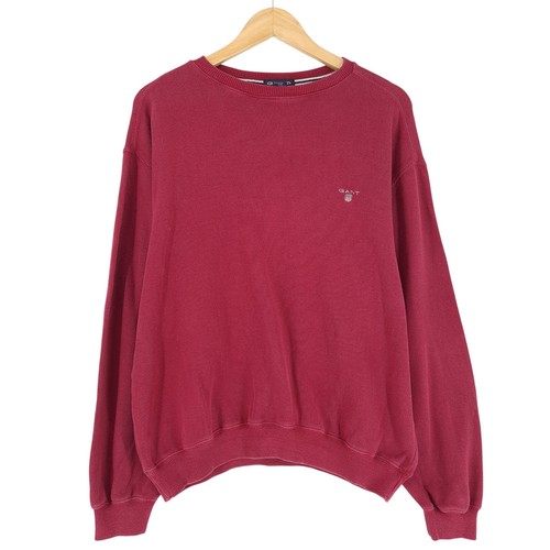Gant vintage pull homme rouge - vintage,