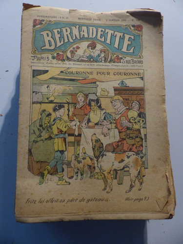 Revue bernadette année 1938 - bernadette,