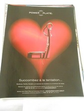 Publicité 2008 Advert Power Plate succombez à la tentation