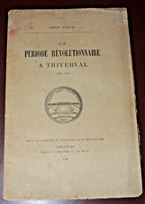SEINE-ET-OISE  YVELINES  Léon RISCH - La période révolutionnaire à Thiverval