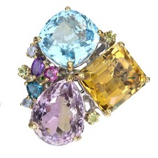 925 Bague en Argent Poire