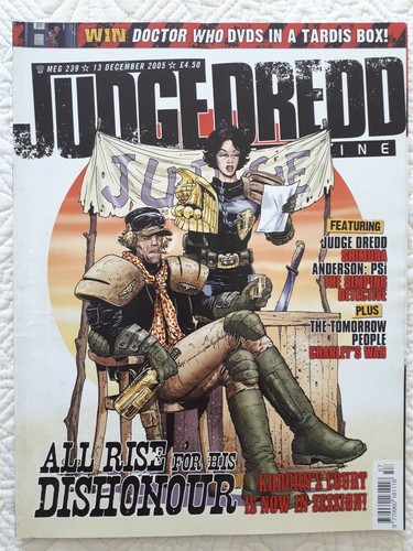 Judge dredd magazine meg 239 - magazine,