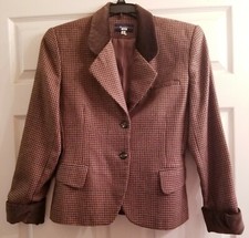 Women's Breeches Size 6 Jacket Coat Blazer Wool Alpaca