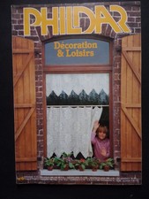 § catalogue ancien PHILDAR décoration et loisirs n° 6 - 1981