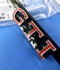 LOGO CALANDRE GRILLE  VW GTI GOLF 8 5H BADGE EMBLEME ORIGINAL 5H0853679MKRR